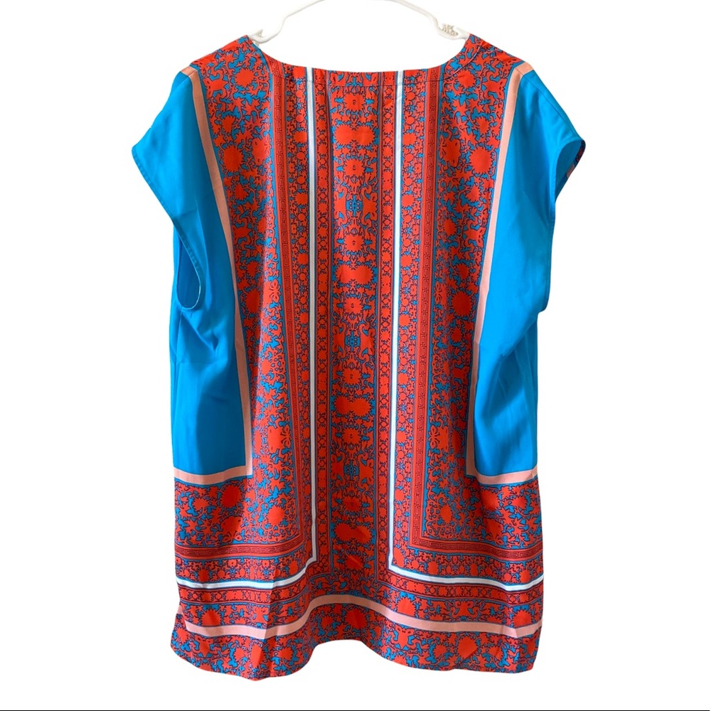 ⭐️ SOLD ⭐️ Chaus New York Printed V Neck Sleeveless Tunic Size XL - Picture 3 of 5